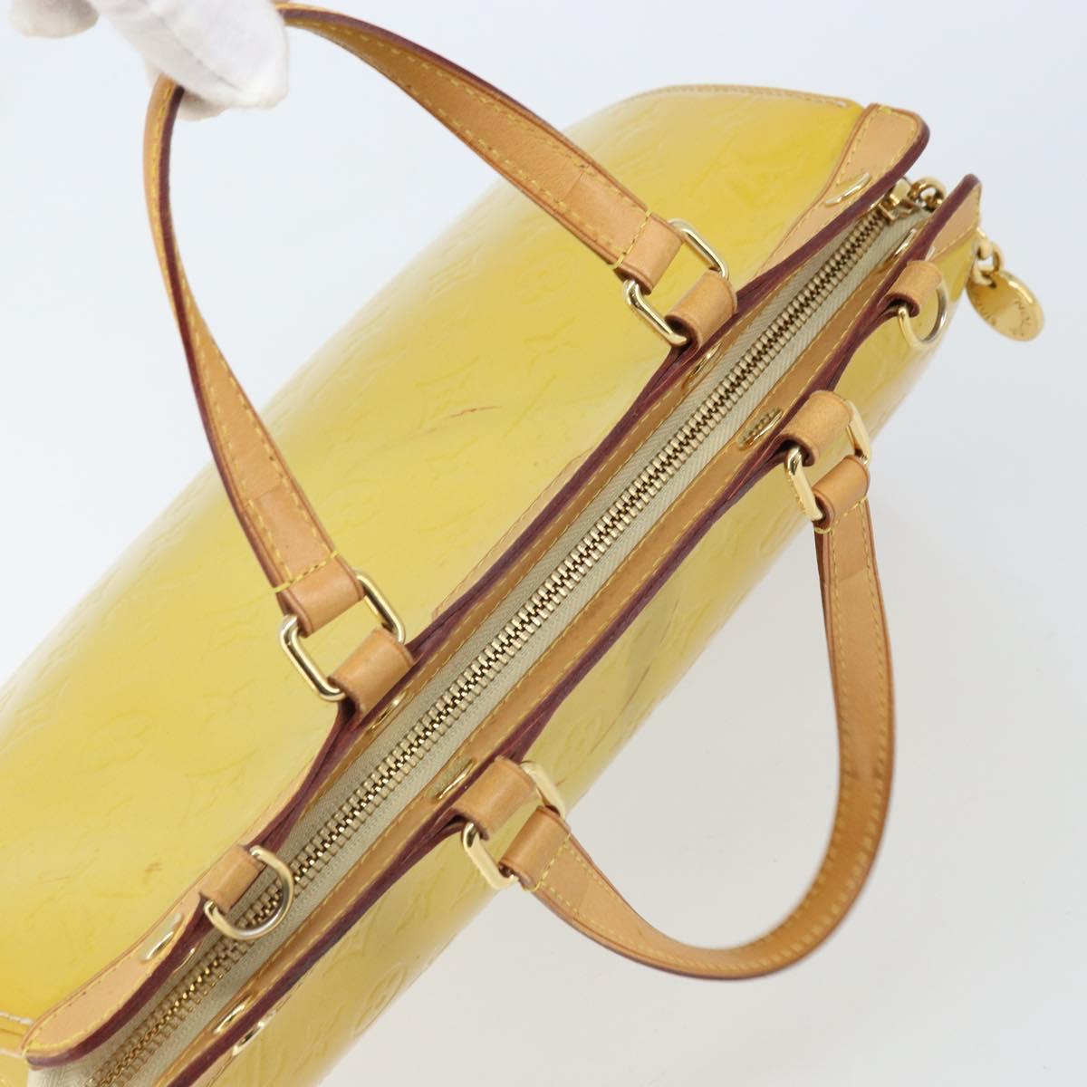 LOUIS VUITTON Monogram Vernis Blair MM Bag 2way Broncorail M91456 LV Auth BSZ521