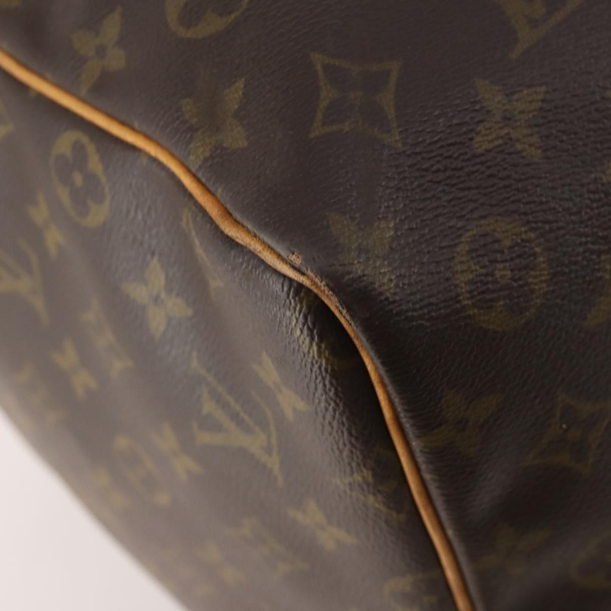 LOUIS VUITTON Monogram Keepall 60 Boston Bag M41422 LV Auth BSZ530
