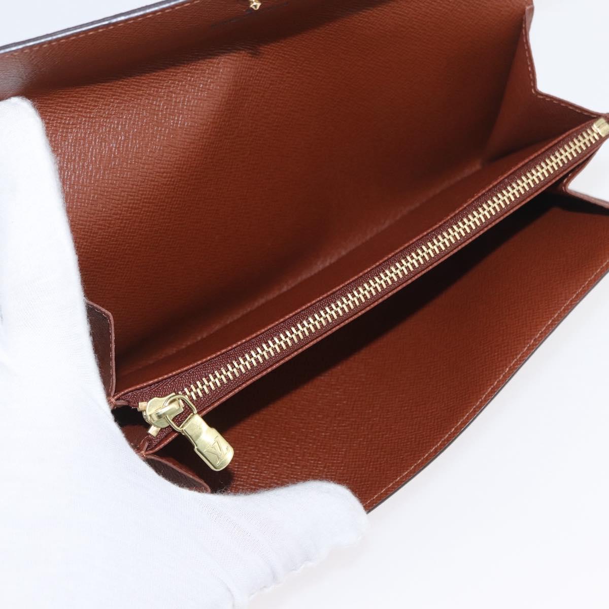 LOUIS VUITTON Graffiti Porte Monnaie Credit Wallet Khaki M92188 Auth BSZ567V