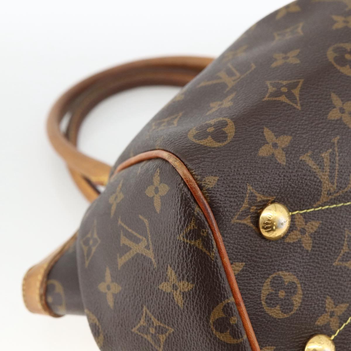 LOUIS VUITTON Monogram Tivoli PM Hand Bag M40143 LV Auth BSZ582