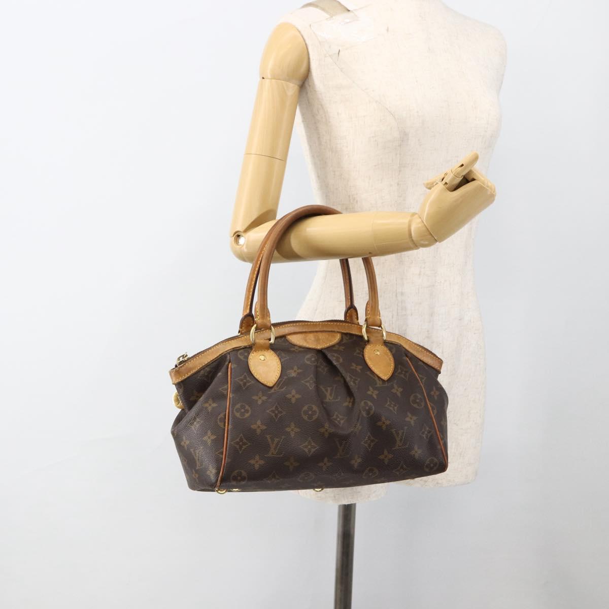 LOUIS VUITTON Monogram Tivoli PM Hand Bag M40143 LV Auth BSZ582