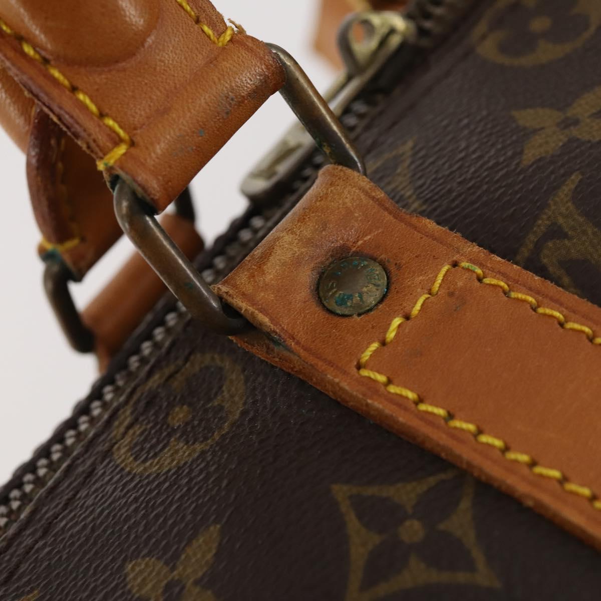 LOUIS VUITTON Monogram Keepall 45 Boston Bag M41428 LV Auth BSZ586
