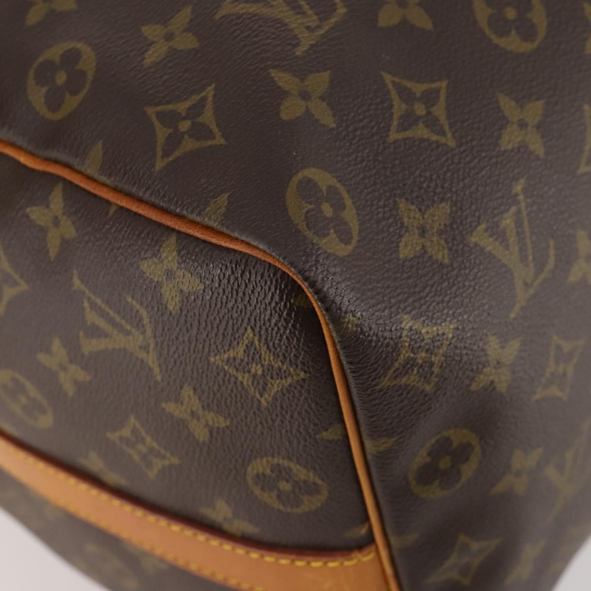 LOUIS VUITTON Monogram Keepall Bandouliere 50 Boston Bag M41416 LV Auth BSZ588
