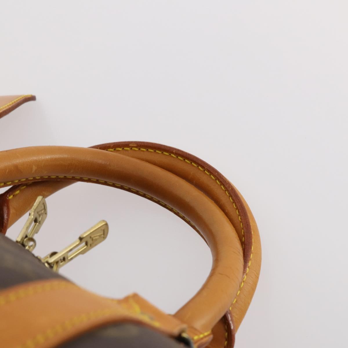 LOUIS VUITTON Monogram Keepall Bandouliere 50 Boston Bag M41416 LV Auth BSZ588