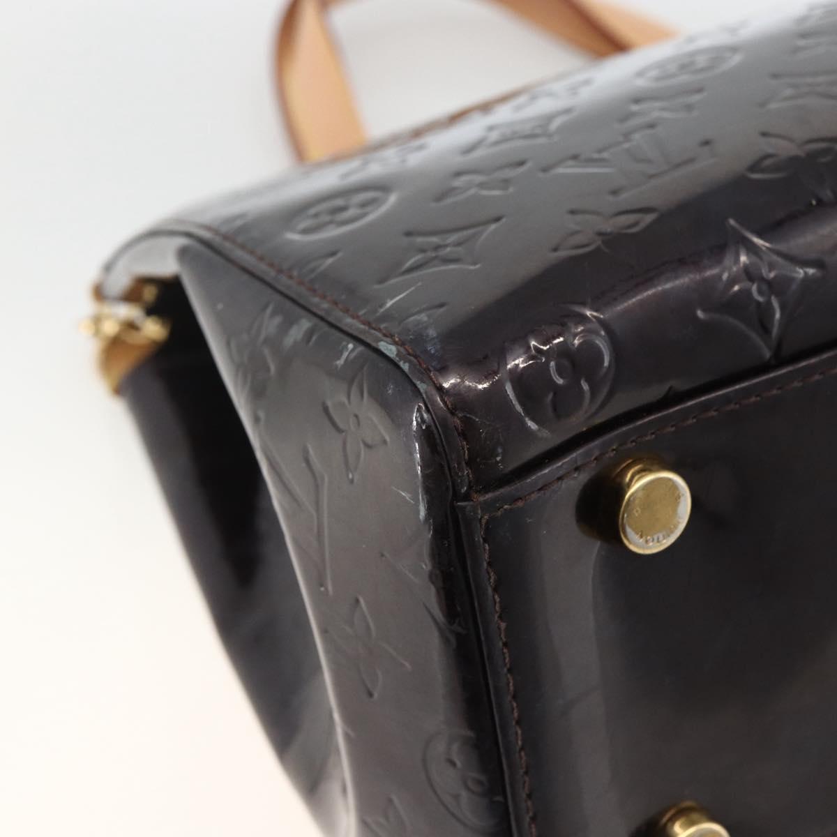 LOUIS VUITTON Monogram Vernis Blair GM Bag 2way Amarante M91616 LV Auth BSZ597
