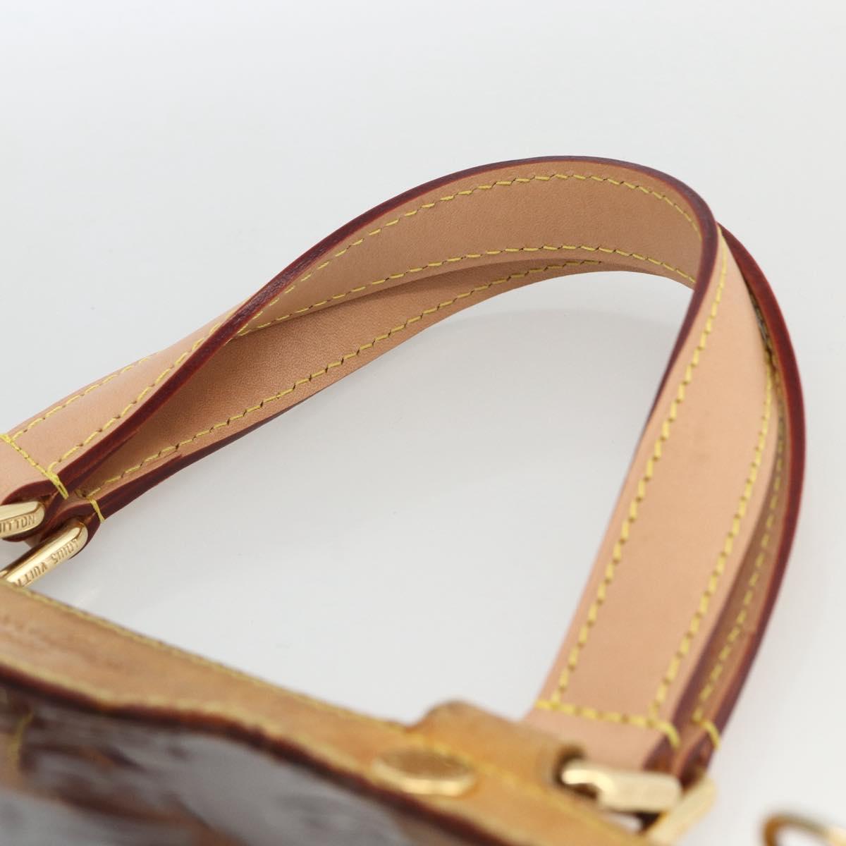 LOUIS VUITTON Monogram Vernis Blair GM Bag 2way Amarante M91616 LV Auth BSZ597