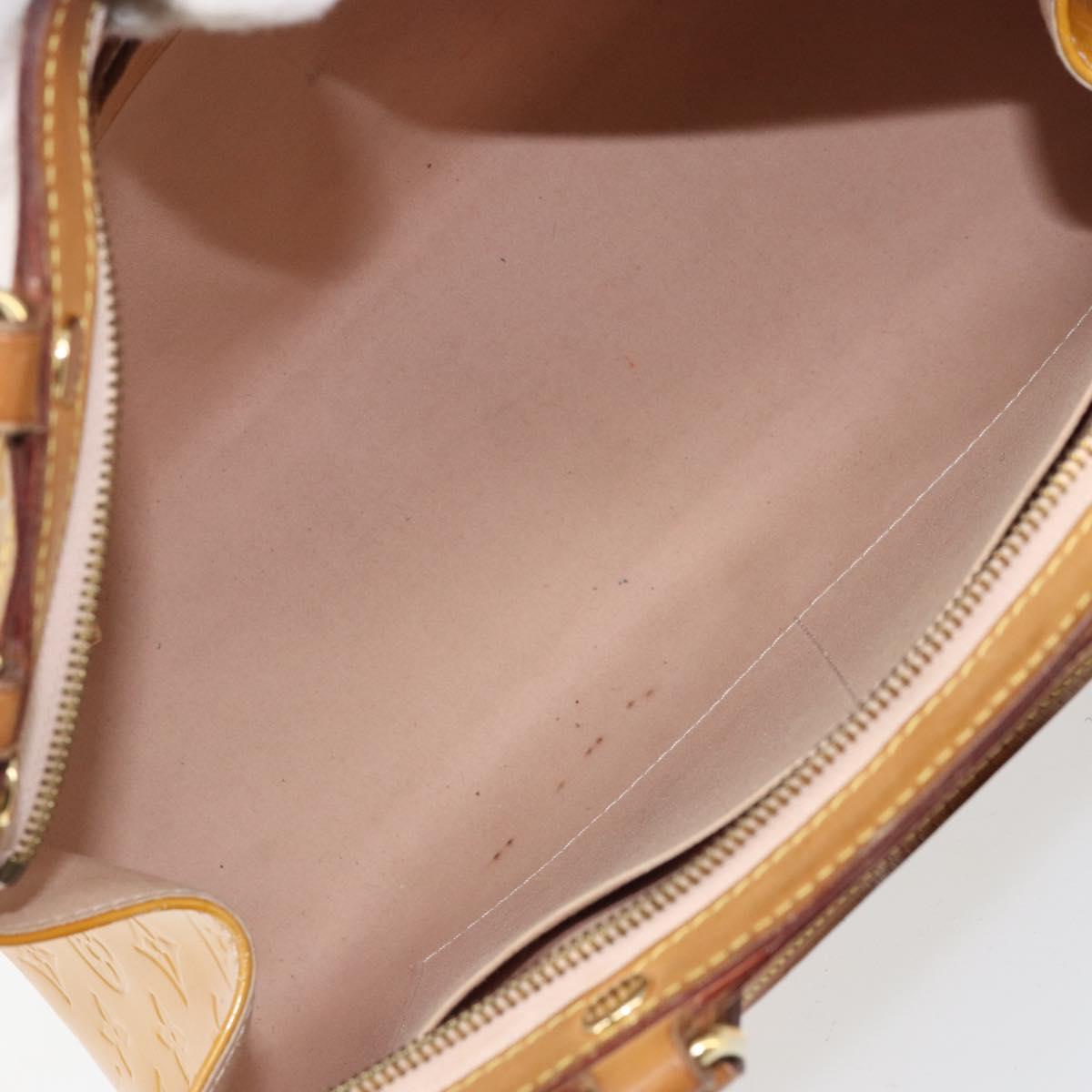 LOUIS VUITTON Vernis Blair MM Bag 2way Rose Angelique M90068 LV Auth BSZ598