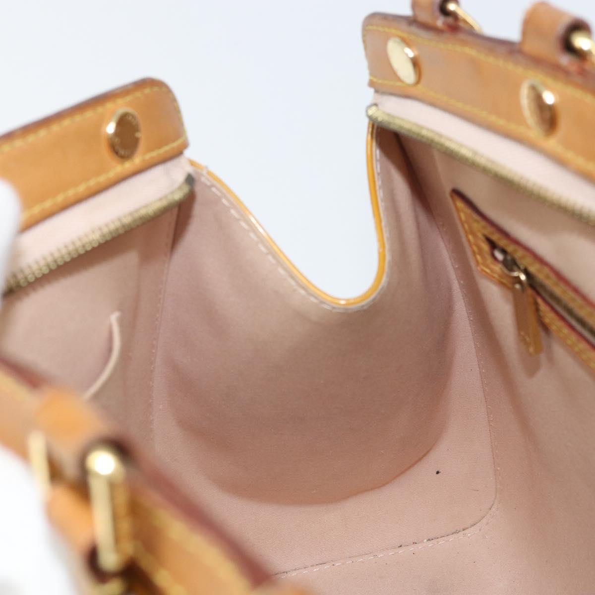LOUIS VUITTON Vernis Blair MM Bag 2way Rose Angelique M90068 LV Auth BSZ598