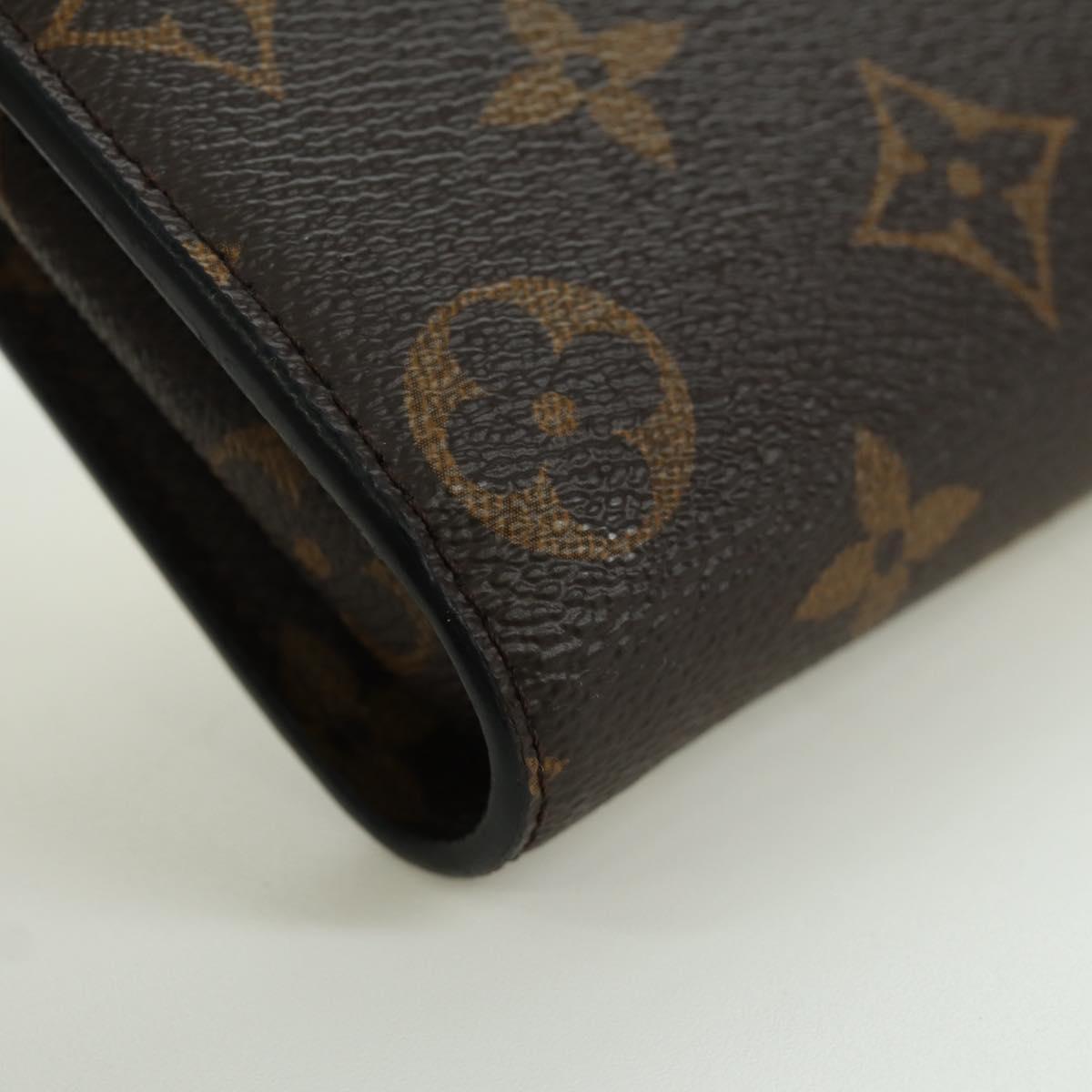 LOUIS VUITTON Yamamoto Kansai Portefeuille Chain Bag M67256 LV Auth BSZ668SAM