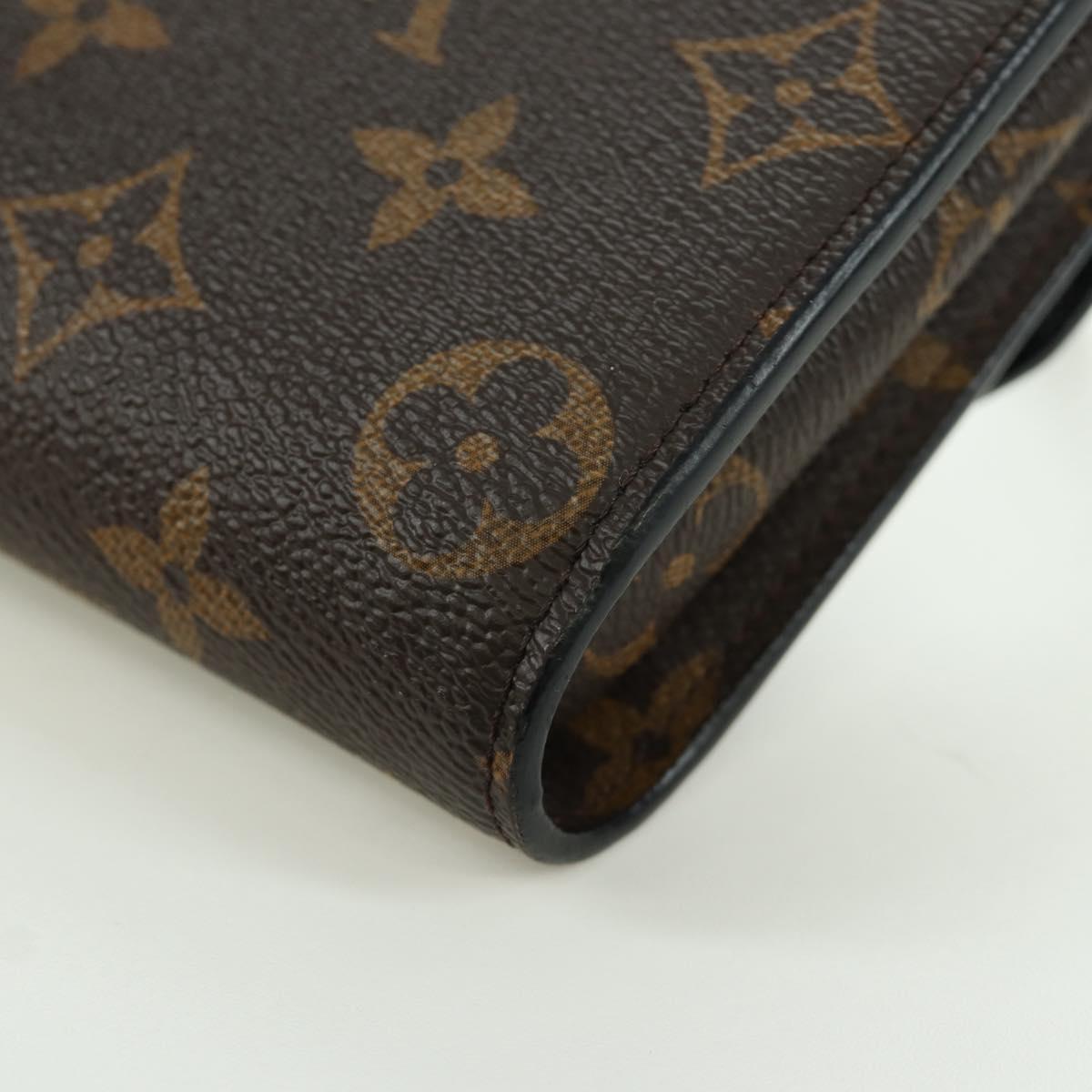LOUIS VUITTON Yamamoto Kansai Portefeuille Chain Bag M67256 LV Auth BSZ668SAM