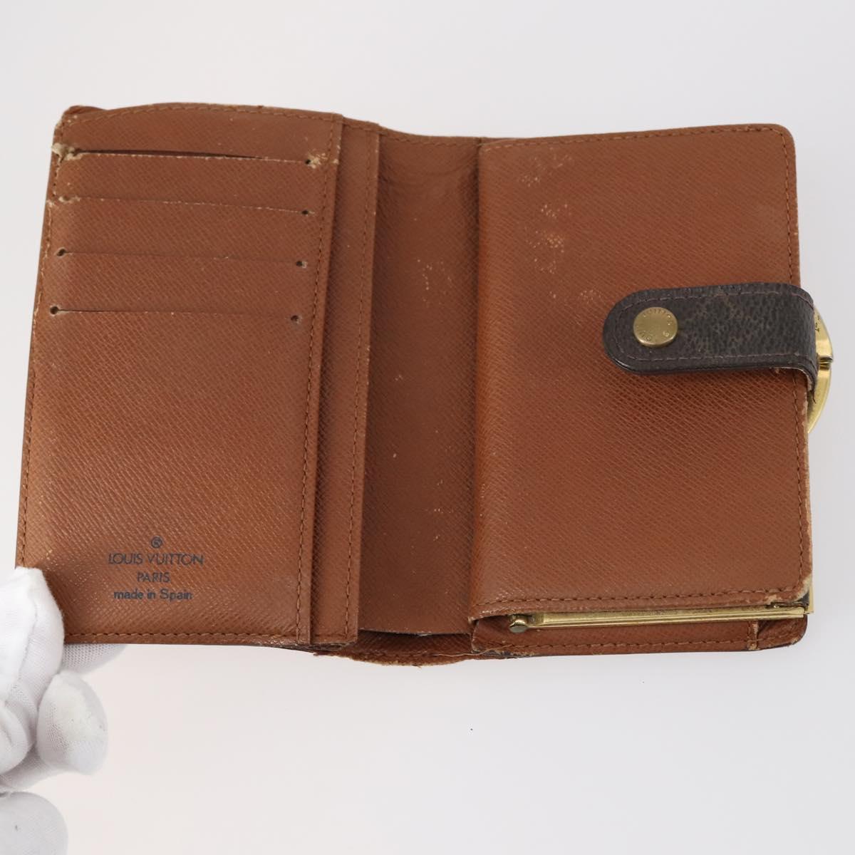 LOUIS VUITTON Monogram Wallet 10set LV Auth CB030