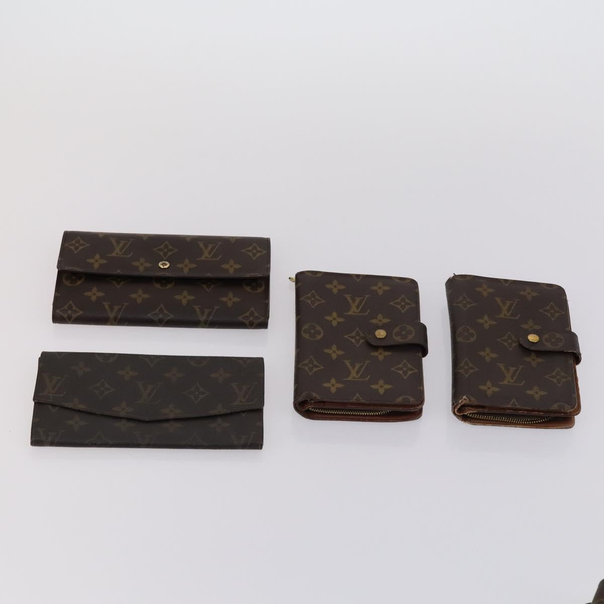 LOUIS VUITTON Monogram Wallet 10set LV Auth CB030