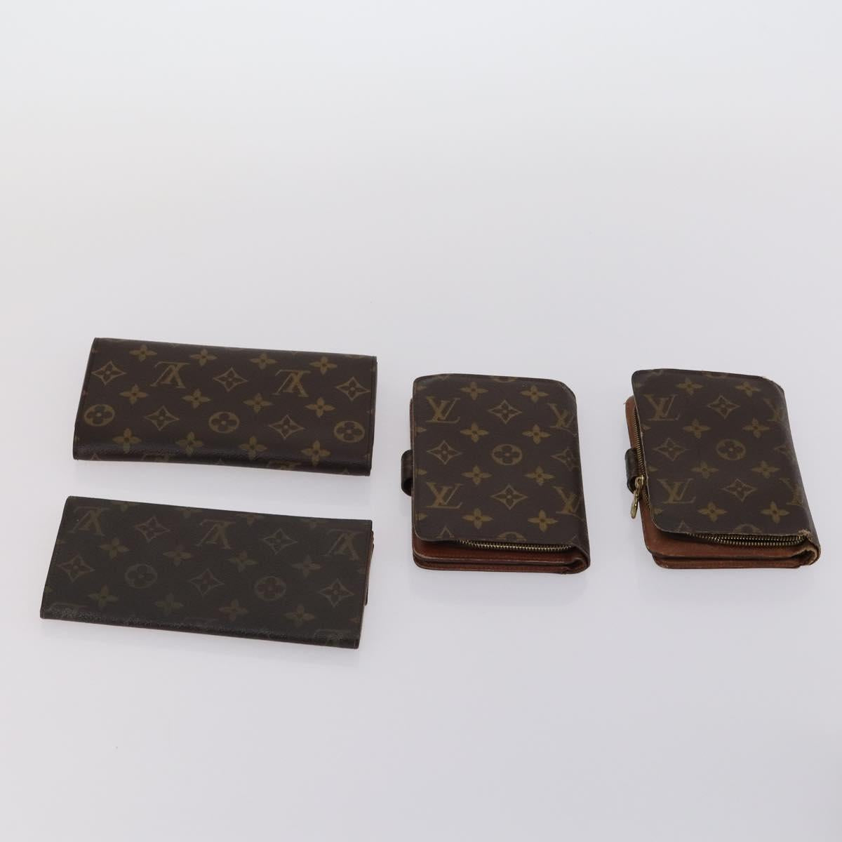 LOUIS VUITTON Monogram Wallet 10set LV Auth CB030