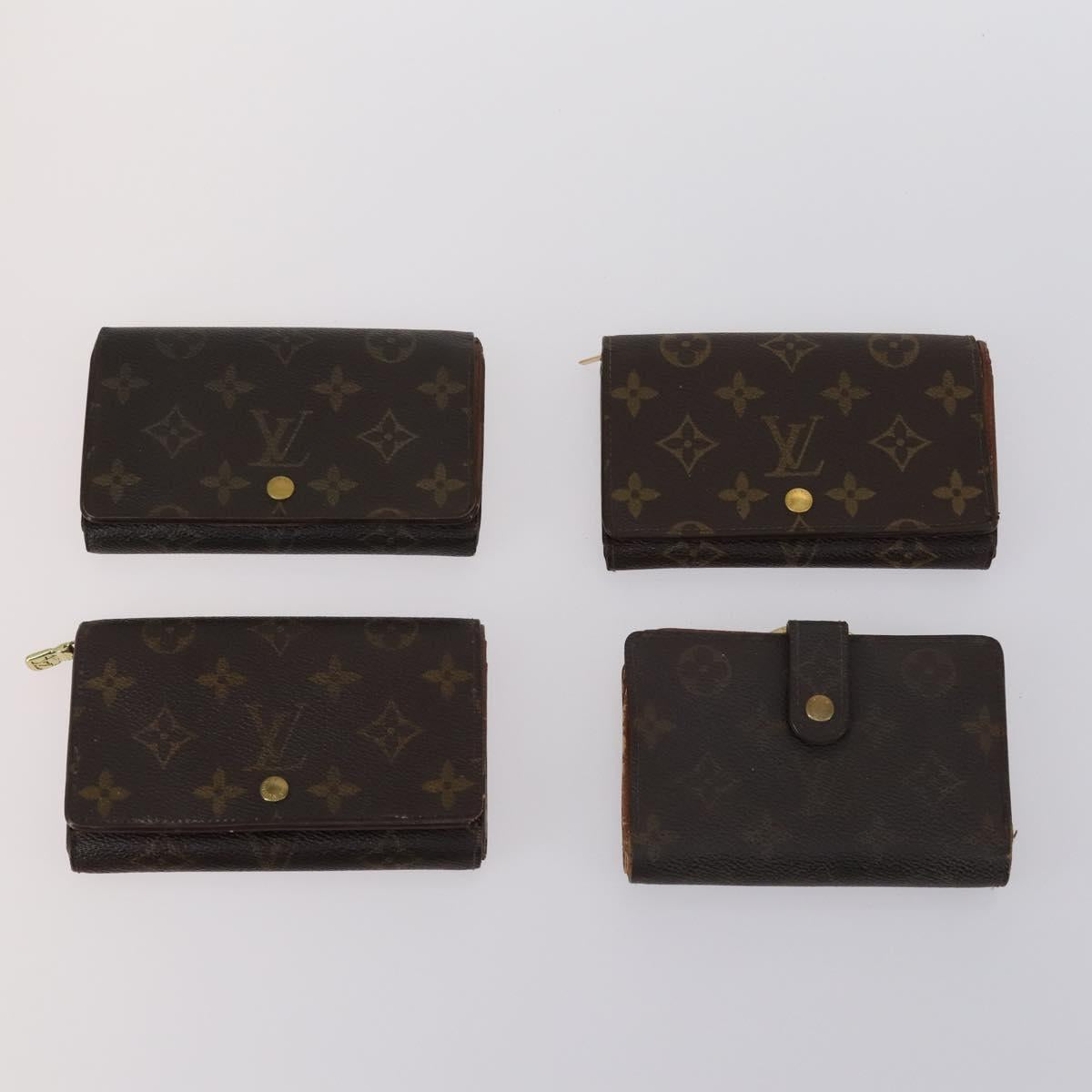 LOUIS VUITTON Monogram Wallet 10set LV Auth CB030