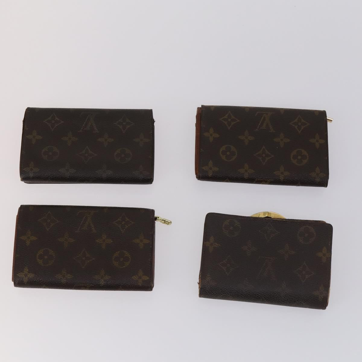 LOUIS VUITTON Monogram Wallet 10set LV Auth CB030