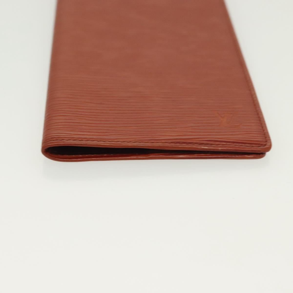 LOUIS VUITTON Epi Taiga Agenda Day Planner Cover 5Set Red Blue Brown Auth CB059