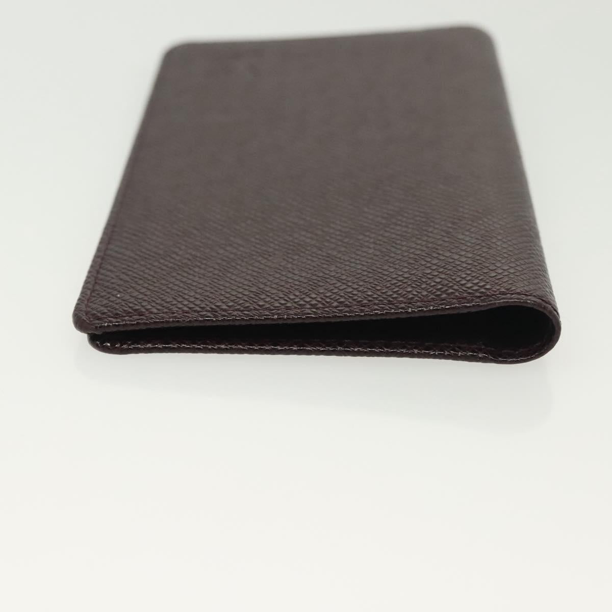 LOUIS VUITTON Epi Taiga Agenda Day Planner Cover 5Set Red Blue Brown Auth CB059