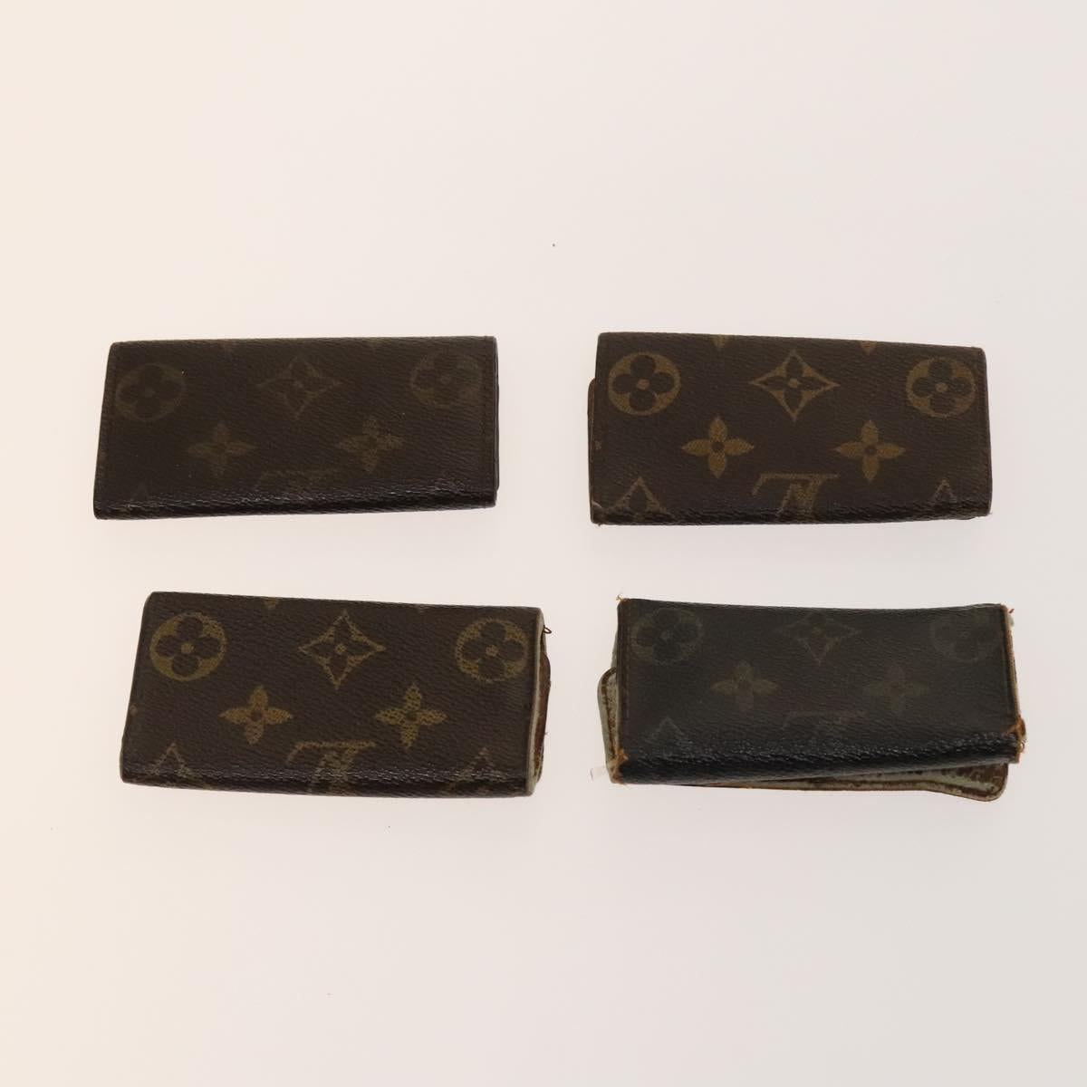 LOUIS VUITTON Monogram Key Case 10set LV Auth CB066