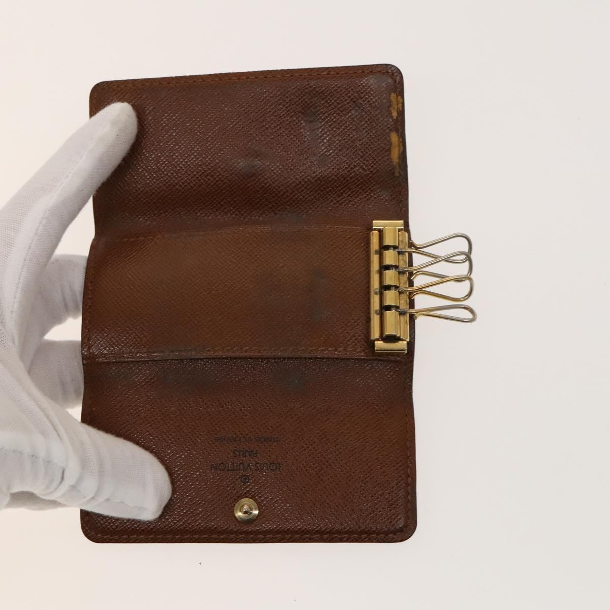 LOUIS VUITTON Monogram Key Case 10set LV Auth CB066