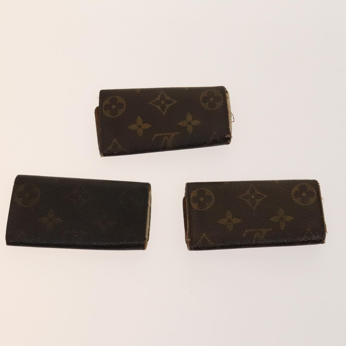 LOUIS VUITTON Monogram Key Case 10set LV Auth CB066