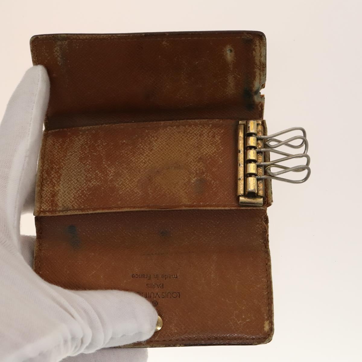 LOUIS VUITTON Monogram Key Case 10set LV Auth CB066