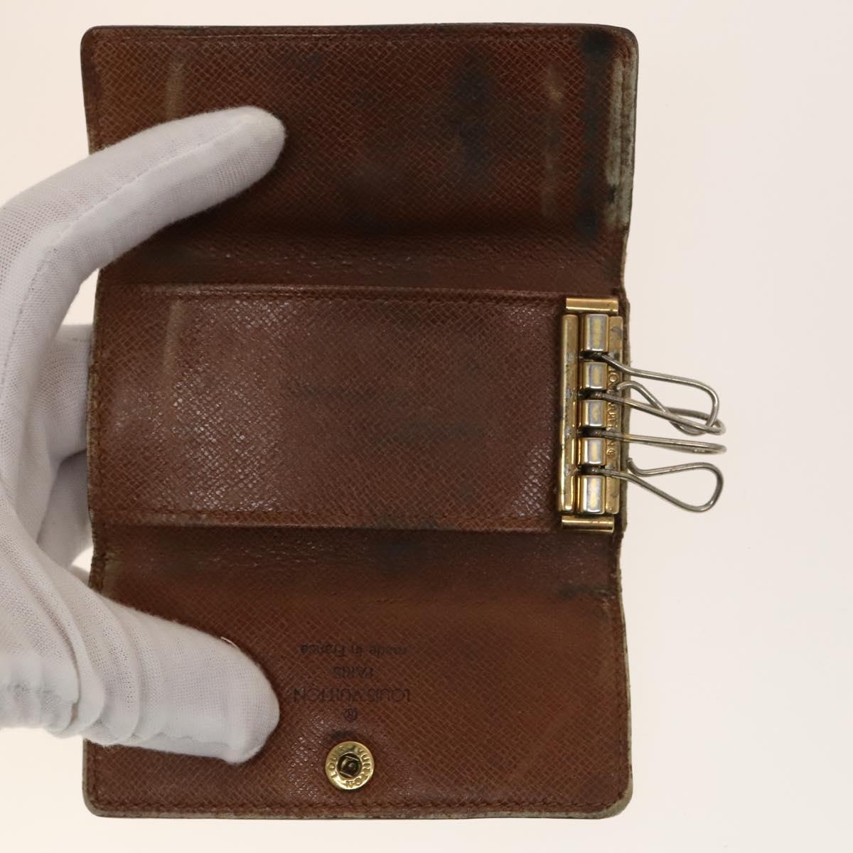 LOUIS VUITTON Monogram Key Case 10set LV Auth CB067