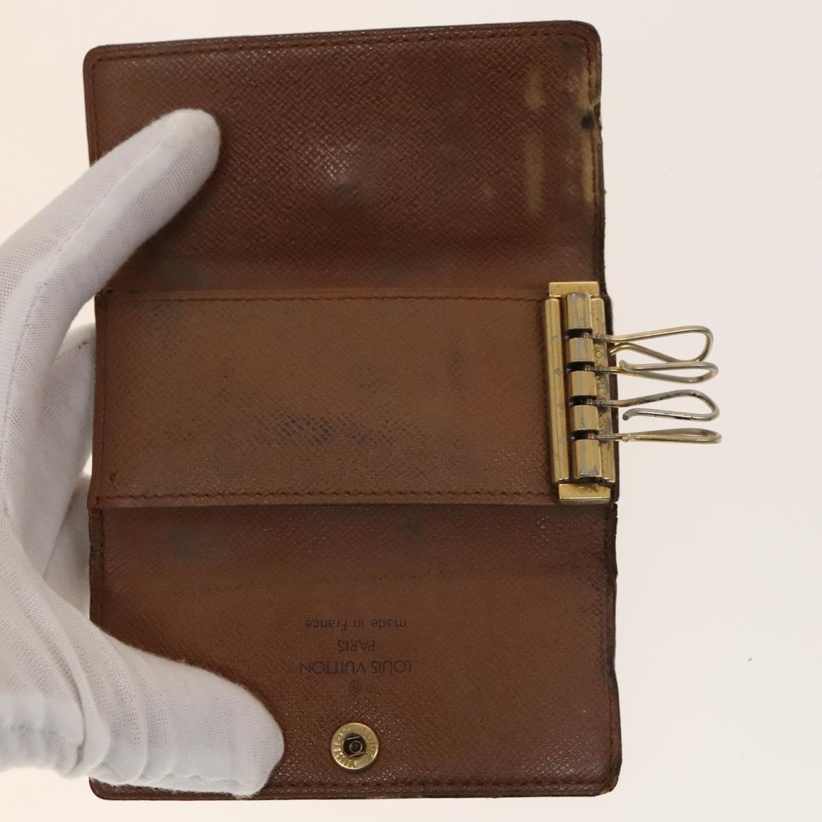 LOUIS VUITTON Monogram Key Case 10set LV Auth CB067