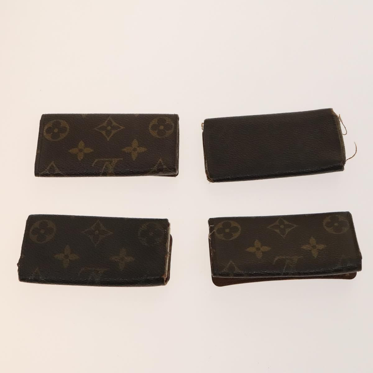 LOUIS VUITTON Monogram Key Case 10set LV Auth CB067