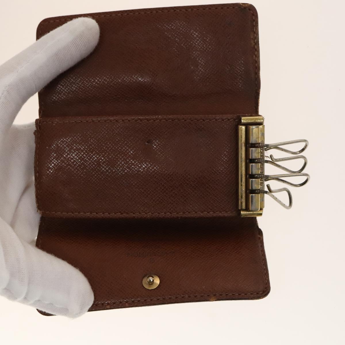 LOUIS VUITTON Monogram Key Case 10set LV Auth CB067