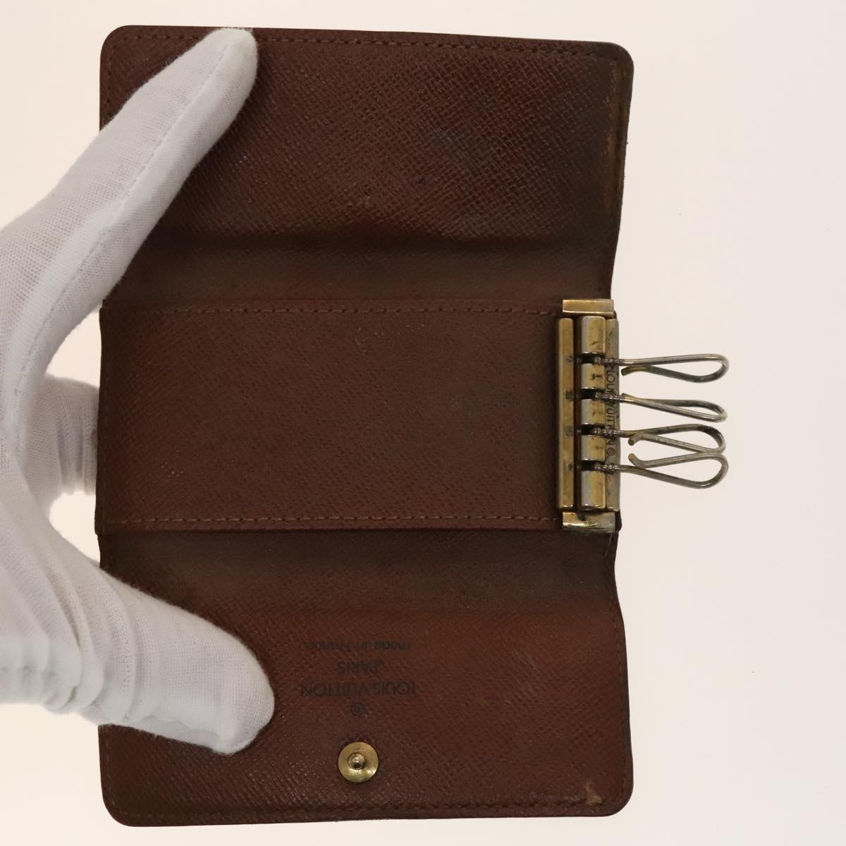 LOUIS VUITTON Monogram Key Case 10set LV Auth CB067