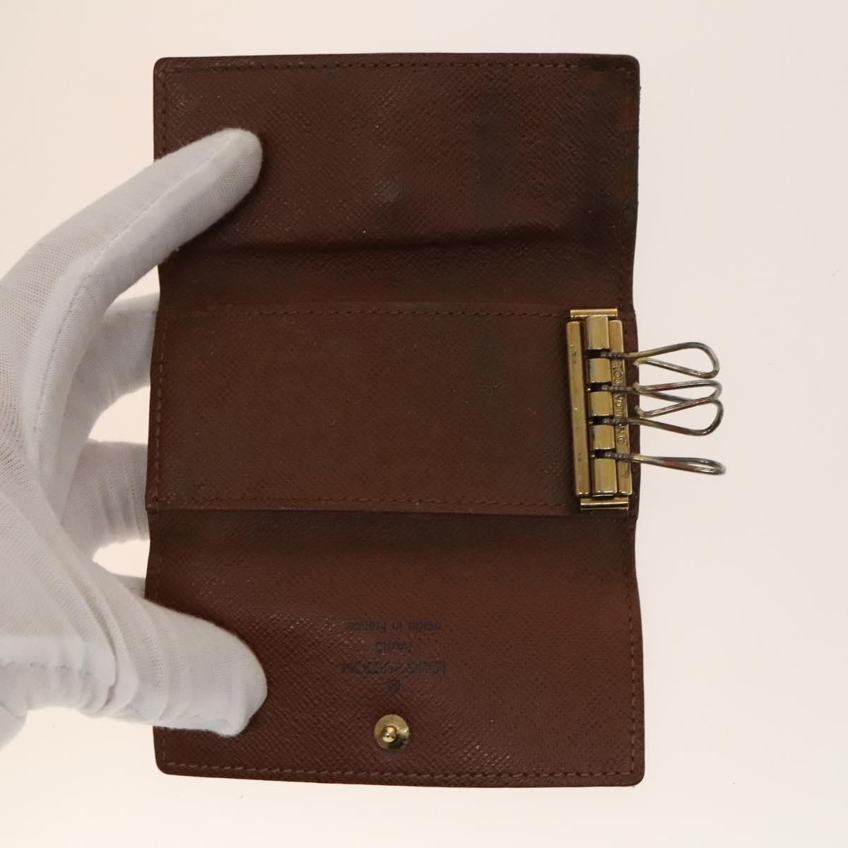 LOUIS VUITTON Monogram Key Case 10set LV Auth CB067