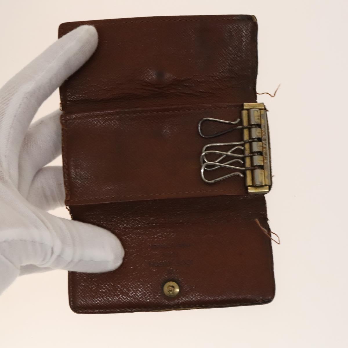 LOUIS VUITTON Monogram Key Case 10set LV Auth CB067