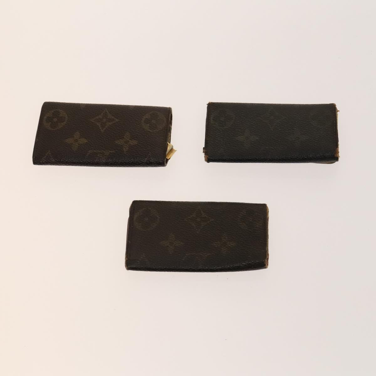 LOUIS VUITTON Monogram Key Case 10set LV Auth CB067