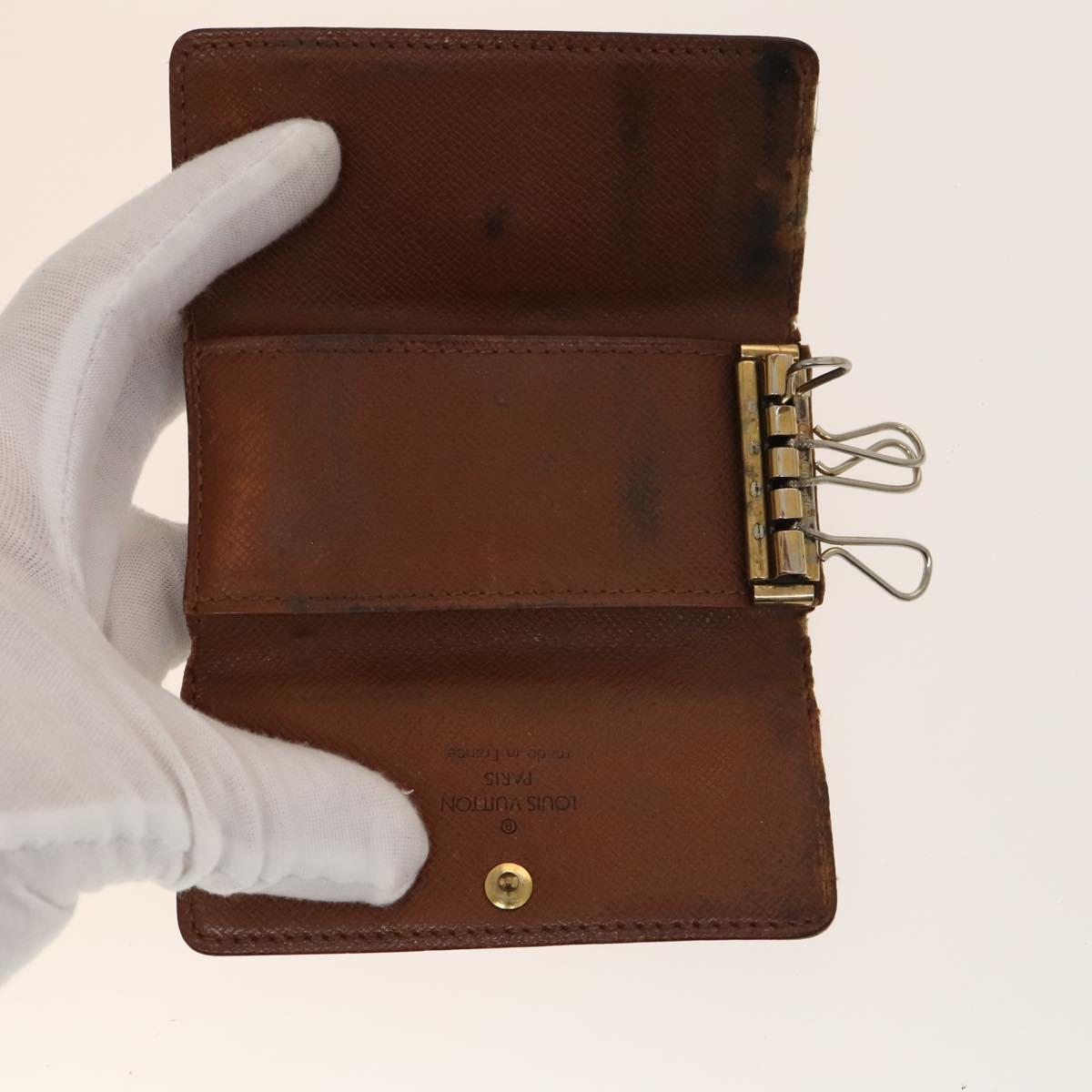 LOUIS VUITTON Monogram Key Case 10set LV Auth CB067