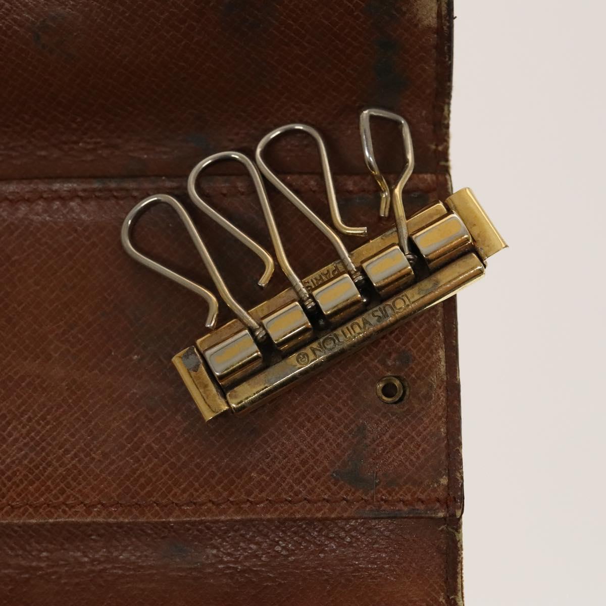 LOUIS VUITTON Monogram Key Case 10set LV Auth CB067