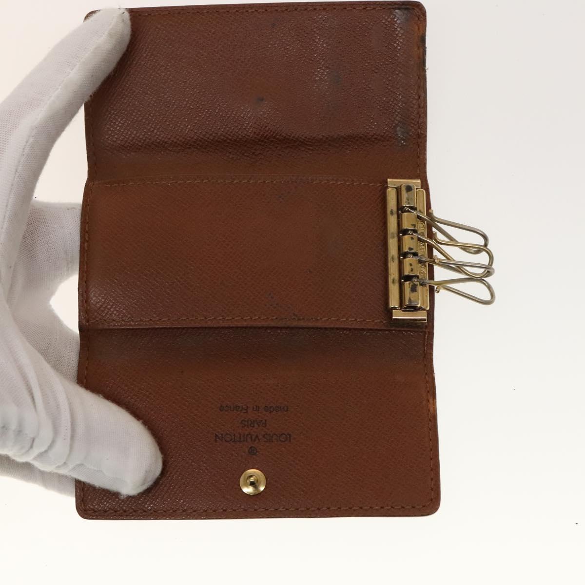 LOUIS VUITTON Monogram Key Case 10set LV Auth CB069