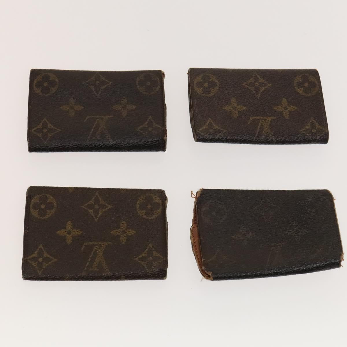 LOUIS VUITTON Monogram Key Case 10set LV Auth CB075