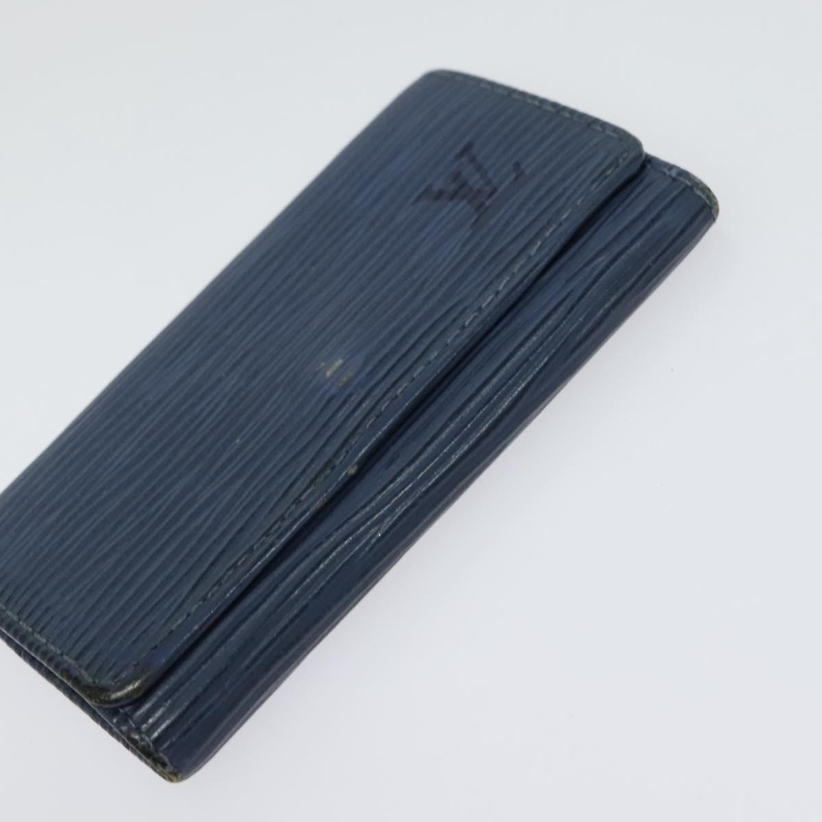 LOUIS VUITTON Epi Key Case 10set Yellow Red blue LV Auth CB080