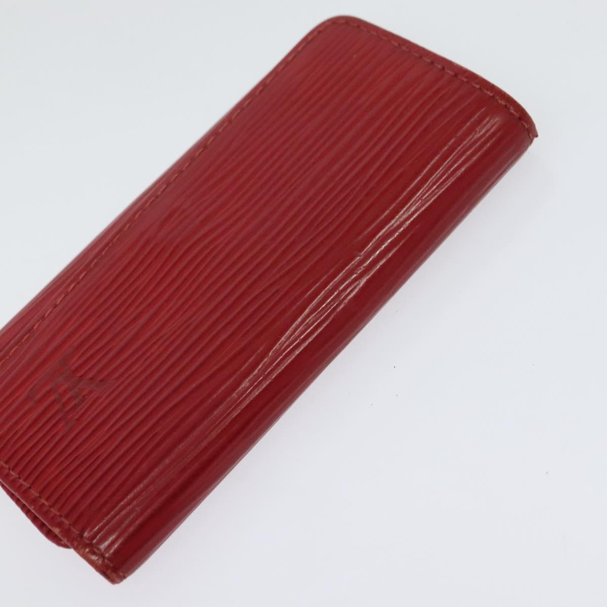 LOUIS VUITTON Epi Key Case 10set Yellow Red blue LV Auth CB080