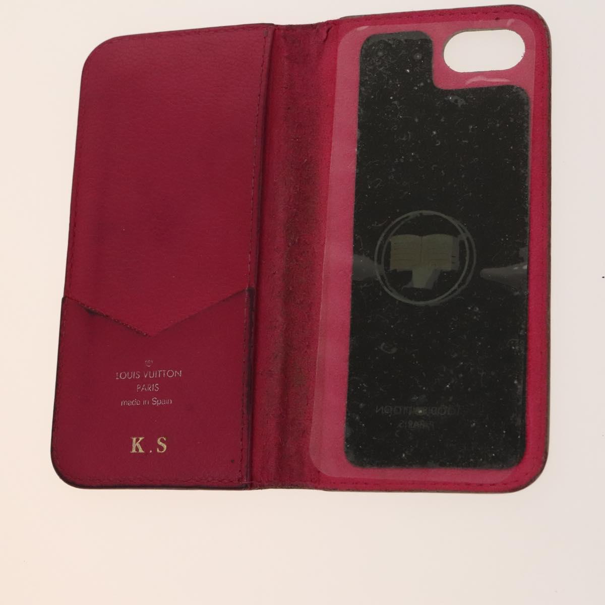 LOUIS VUITTON Monogram Cell Phone Case 10 Set LV Auth CB106