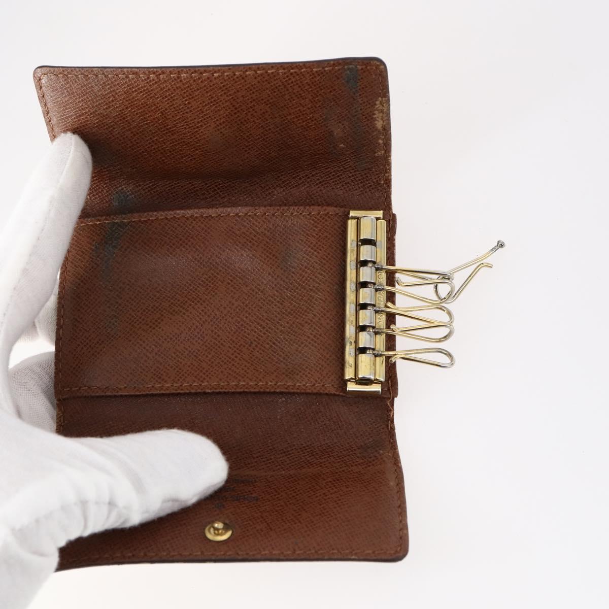 LOUIS VUITTON Monogram Key Case 10set LV Auth CB121