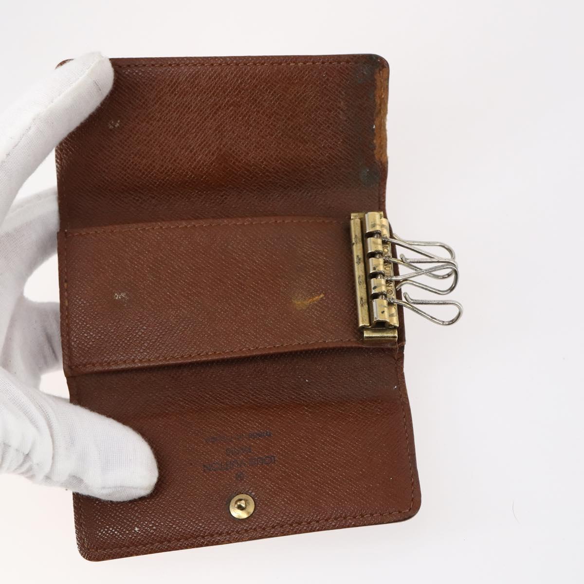 LOUIS VUITTON Monogram Key Case 10set LV Auth CB121