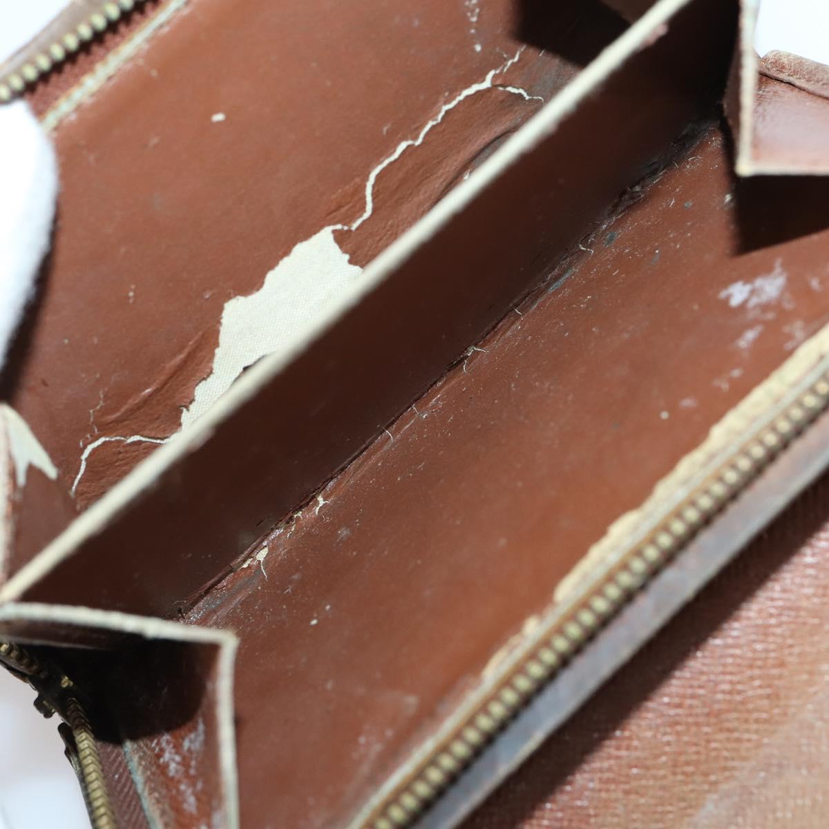 LOUIS VUITTON Monogram Empreinte Wallet 10 Set Red LV Auth CB123