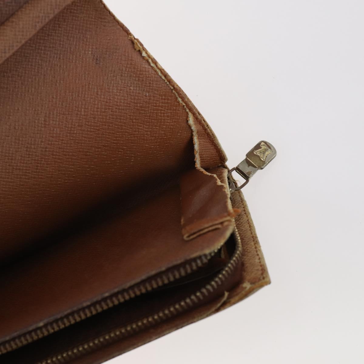 LOUIS VUITTON Monogram Wallet 10 Set LV Auth CB127