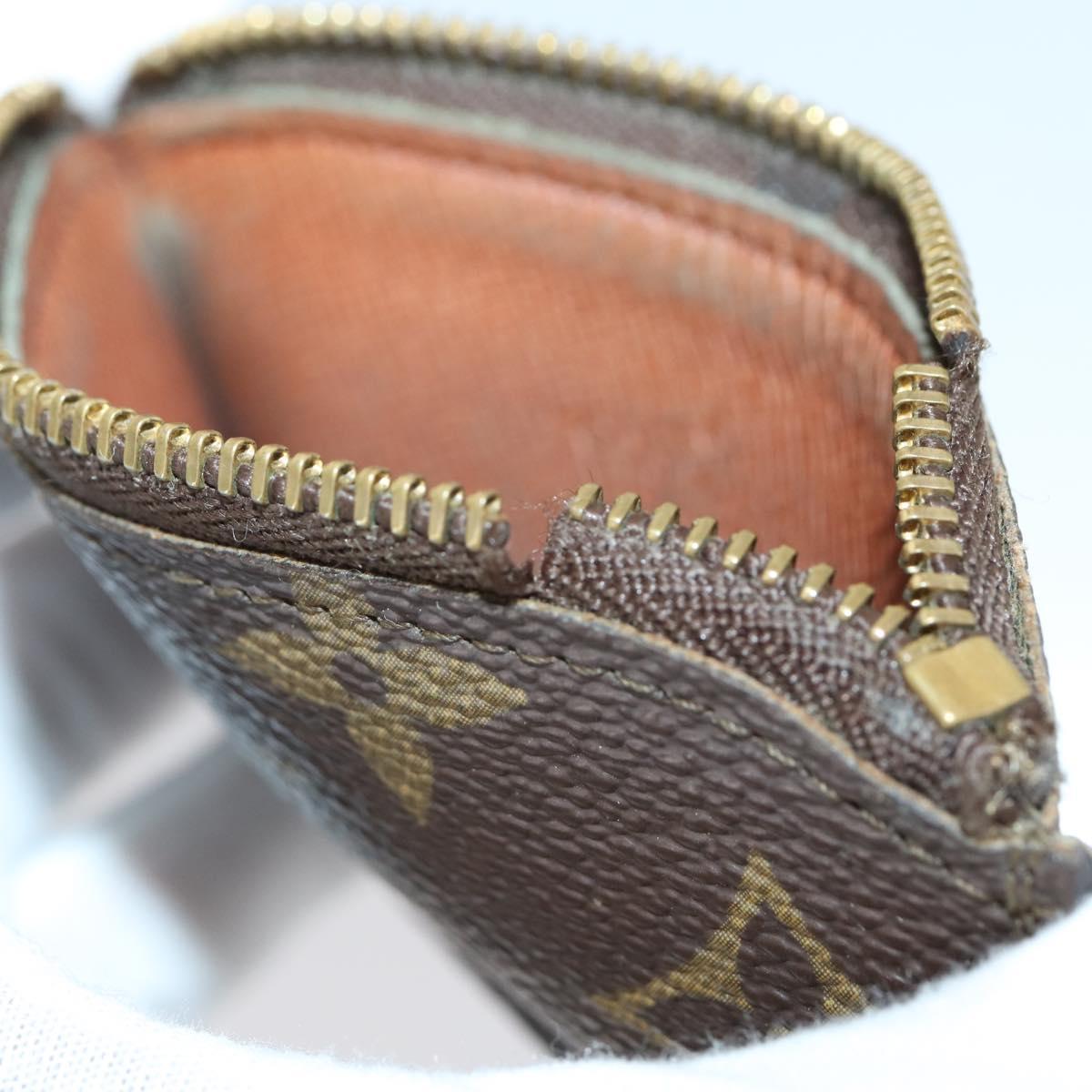 LOUIS VUITTON Monogram Monogram Eclipse Wallet Empreinte 10 Set LV Auth CB129