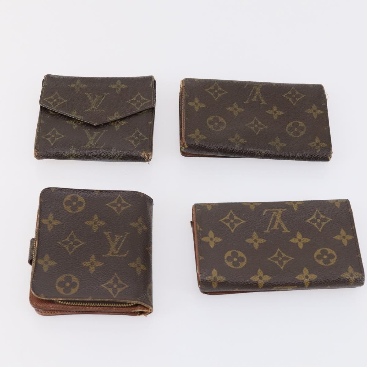 LOUIS VUITTON Monogram Monogram Eclipse Wallet Empreinte 10 Set LV Auth CB129