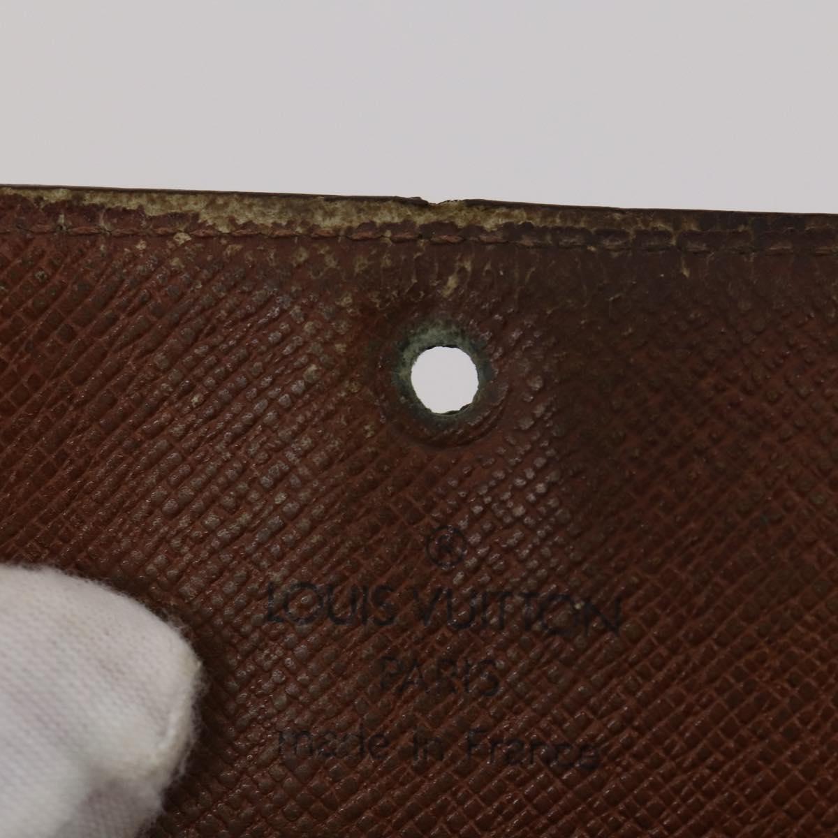 LOUIS VUITTON Monogram Wallet 10 Set LV Auth CB149
