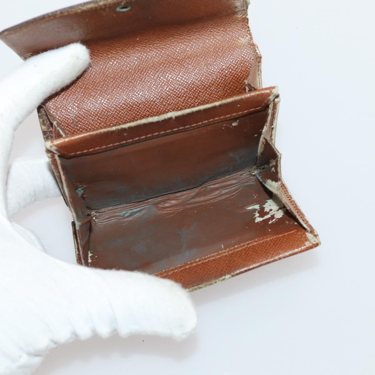 LOUIS VUITTON Monogram Wallet 10 Set LV Auth CB149