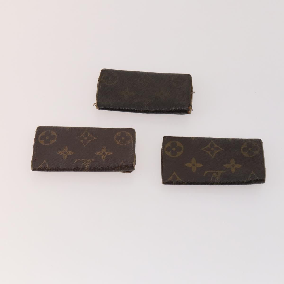 LOUIS VUITTON Monogram Key Case 10 Set LV Auth CB161