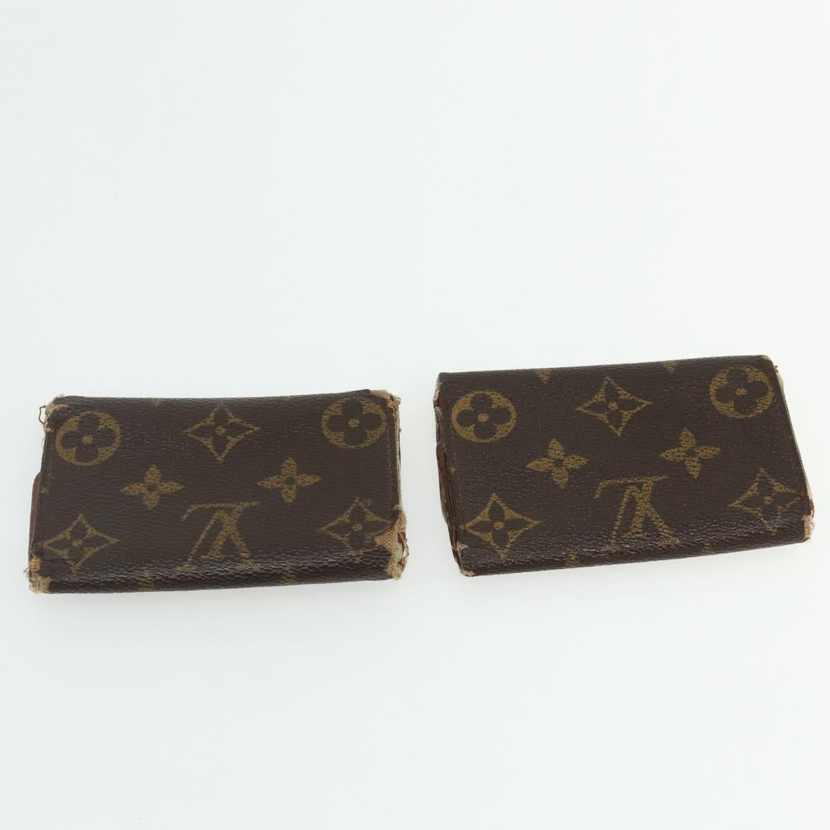 LOUIS VUITTON Monogram Key Case 10 Set LV Auth CB181
